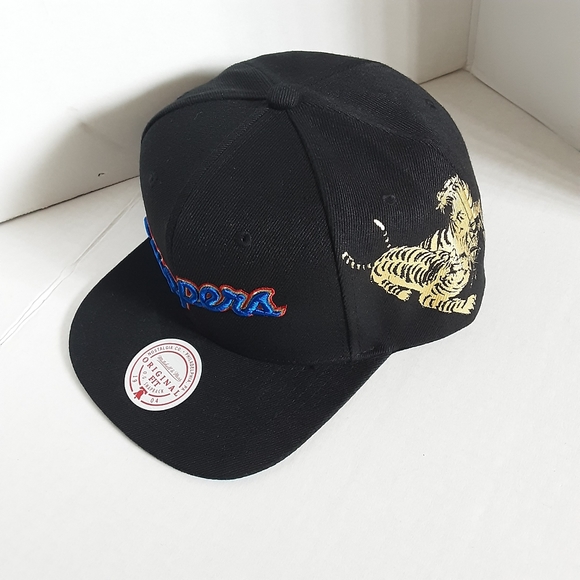 MITCHELL & NESS LOS ANGELES CLIPPERS NBA WATER TIGER HWC SNAPBACK NEW - Picture 6 of 10